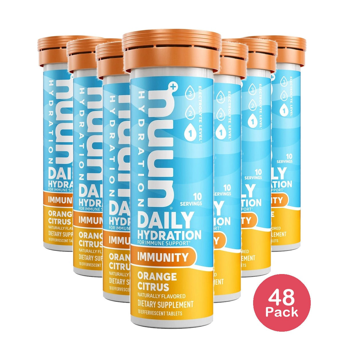 Nuun Hydration Immunity Orange Citrus (Pack of 48)