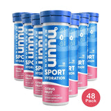 Nuun Hydration Sport Drink Vegan Tabs - Citrus Fruit - 10ct (Pack of 48)