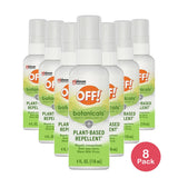 Off! Botanicals Insect Repellent Spritz and Mosquito Repellent for Everyday Use 4Oz (Pack of 8)