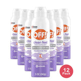 Off Clean Feel Aerosol Insect Repellent 5Oz (Pack of 6)