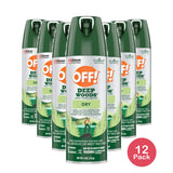 Off Deep Woods Dry Aerosol Spray4Oz (Pack of 12)