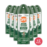 Off Deep Woods Insect Repellent Spray Unscented 23.8% Deet6Oz (Pack of 12)