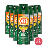 Off Deep Woods Sportsman Insect Repellant 6Oz (Pack of 12)