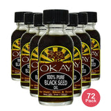 Okay 100% Pure Black Seed Oil 1 Oz (Pack of 72)