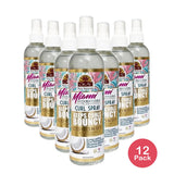 OKAY Pure Naturals Miami South Beach Curls Spray 8 Oz (Pack of 12)