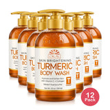 OKAY Pure Naturals Turmeric Body Wash 20 Oz (Pack of 12)