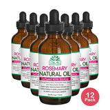 OKAY Rosemary Natural Hair Oil with Biotin 4 Oz (Pack of 12)