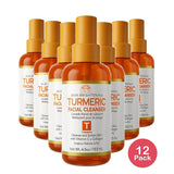 OKAY Turmeric Facial Cleanser 4.5 Oz (Pack of 12)