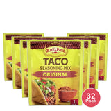 Old El Paso Taco Seasoning Mix Original 1Oz (Pack of 32)