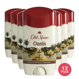 Old Spice Antiperspirant Deodorant for Men Oasis with Vanilla 2.6Oz (Pack of 12)