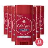Old Spice Classic Men's Deodorant Solid 3.25 Oz (Pack of 12)