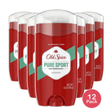 Old Spice High Endurance Deodorant Pure Sport3Oz (Pack of 12)