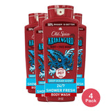 Old Spice Krakengard Body Wash 24 Fl Oz (Pack of 4)
