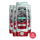 Old Spice Men's Hydro Body Wash Pure Sport Plus 16 Oz (Pack of 4)