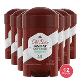Old Spice Sweat Defense Antiperspirant Pure Sport Plus 2.6Oz (Pack of 12)
