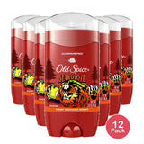Old Spice Wild Collection Bearglove Men's Deodorant 3.0 oz (Pack of 12)