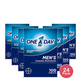 One A Day For Men's Multivitamin Dietary Supplement Tablets - 100ct (Pack of 24)