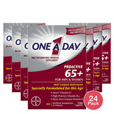 One A Day Proactive 65+ Multivitamin Tablets for Men and Women 150ct (Pack of 24)