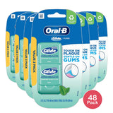 Oral B Glide Pro-Health Comfort Plus Floss Mint Flavor1 Ea 0.35Oz(Pack of 48)