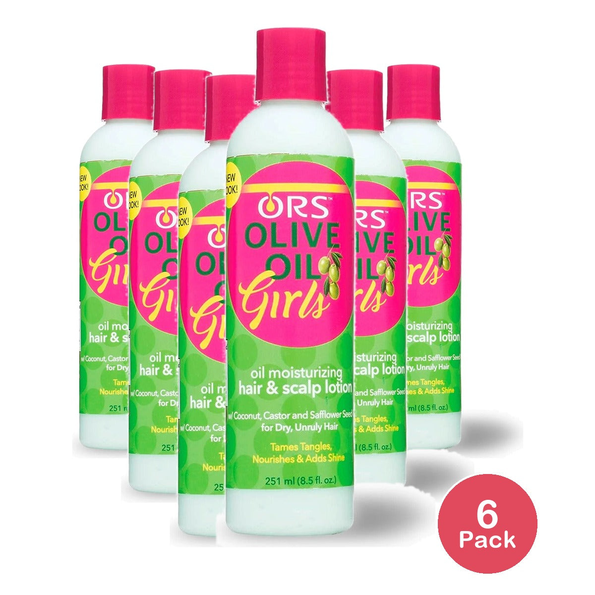 ORS Girls Style Lotion 8.5 Oz (Pack of 6)