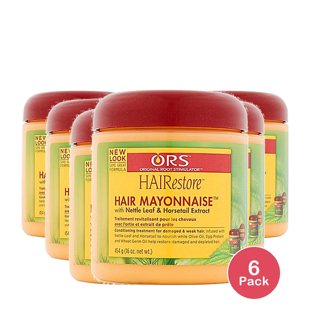 ORS Hair Mayonnaise 16 Oz (Pack of 6)