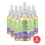 ORS Olive Oil Braidzone Soothe & Renew Serum 2 Fl Oz (Pack of 6)