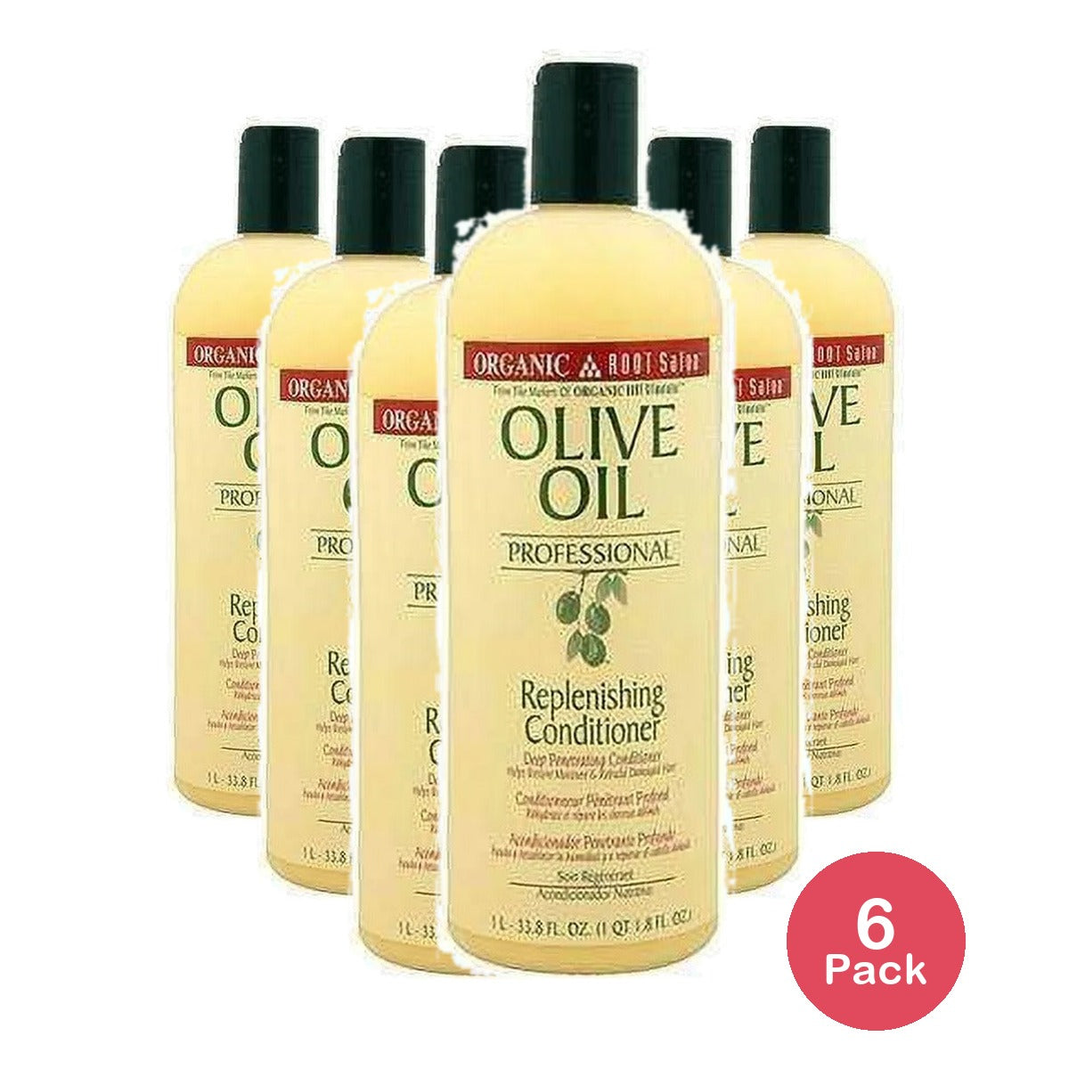 ORS Olive Oil Professional Replenishing Conditioner 33.8 Oz (Pack of 6)