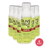 ORS Olive Oil Wrap/Set Mousse 7 Fl Oz (Pack of 6)