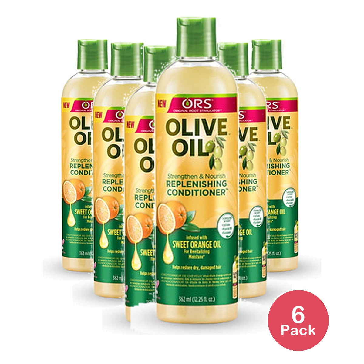 ORS Olive Replenish Conditioner 12.25 Oz (Pack of 6)
