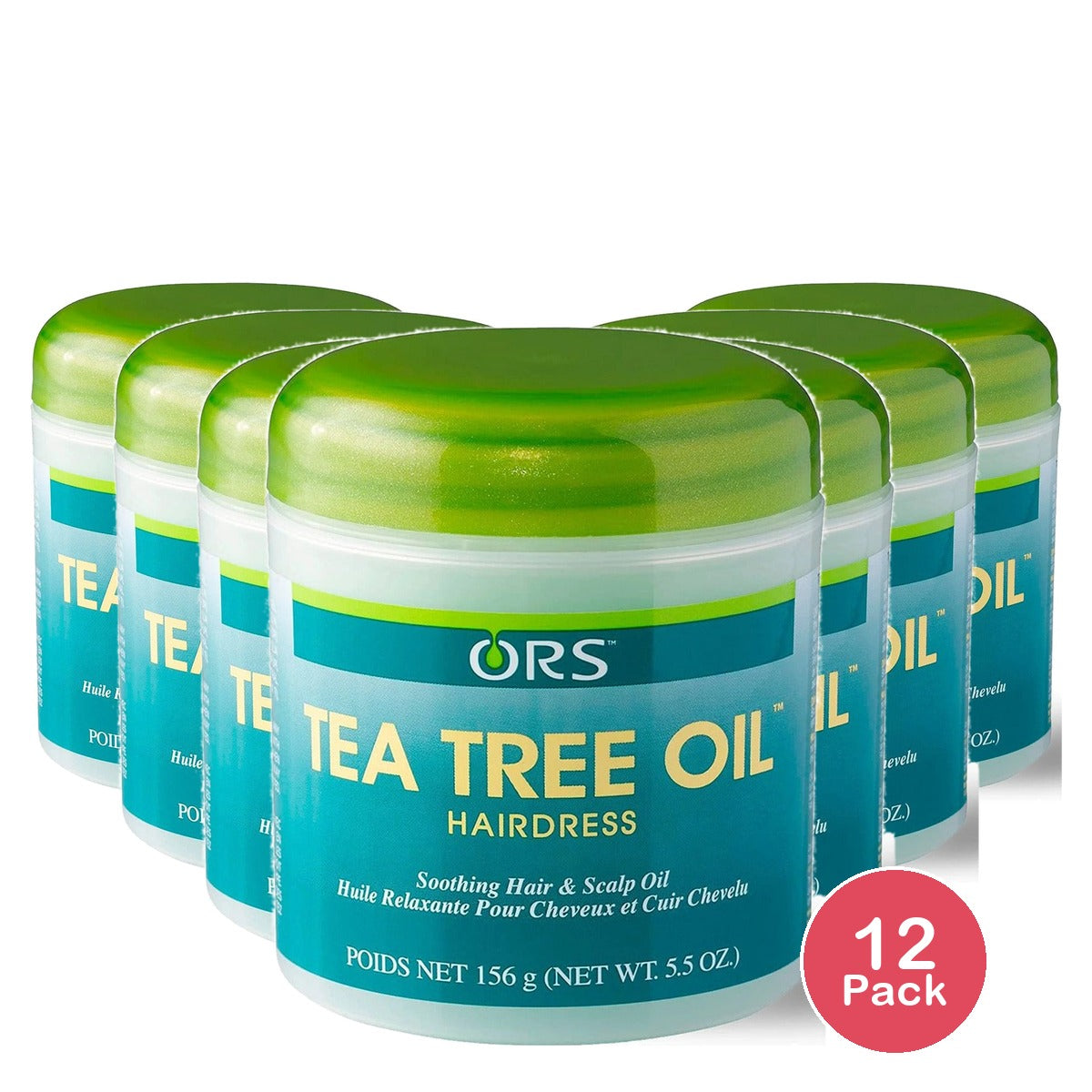 ORS Tea Tree Oil Hairdress 5.5 Oz (Pack of 12)