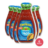 Ortega Taco Sauce Medium 8 oz (Pack of 6)