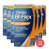 Osteo Bi-Flex Glucosamine Chondroitin Triple Strength Caplets By Sundown80 Each 5.6oz (Pack of 12)