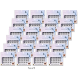 Kiss Falscara Diy Eyelash Extension Wisps Mini Lash Clusters Multipack 0.5oz (Pack of 36)