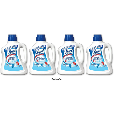 Lysol Laundry Sanitizer Crisp Linen 90Oz (Pack of 4)
