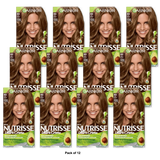 Garnier Nutrisse Permanent Creme Haircolor #63 Light Brown 8.48oz (Pack of 12)