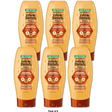 Garnier Whole Blends Repairing Conditioner Honey Treasures Damaged Hair 12.5Oz (Pack of 6)