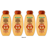Garnier Whole Blends Repairing Shampoo with Honey Treasures 22Oz (Pack of 4)