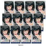 Loreal Feria Multi Faceted Shimmering Hair Color #21 Starry Night 10.4oz (Bright Black)1 Ea (Pack of 12)