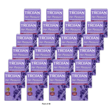 Trojan Her Pleasure Sensations Spermicidal Lubricant Condoms 2.11oz (Pack of 48)