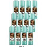 Loreal Paris Magic Root Cover Up Temporary Gray Concealer Spray Light Golden Brown 2Oz (Pack of 12)