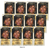 Loreal Paris Superior Preference Fade Defying Color Plus Shine System 1 Ultimate Black 1 Kit 8Oz (Pack Of 12)