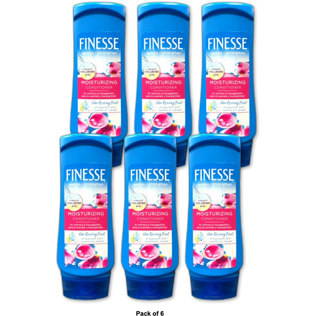 Finesse Moisturizing Conditioner Restore + Strengthen 13Oz (Pack of 6)