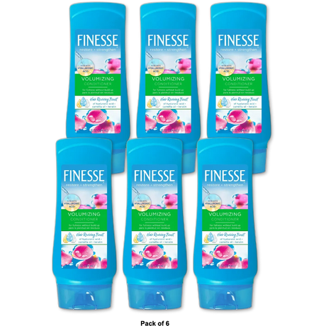 Finesse Volumize Plus Strenghten Volumizing Conditioner 13Oz (Pack of 6)