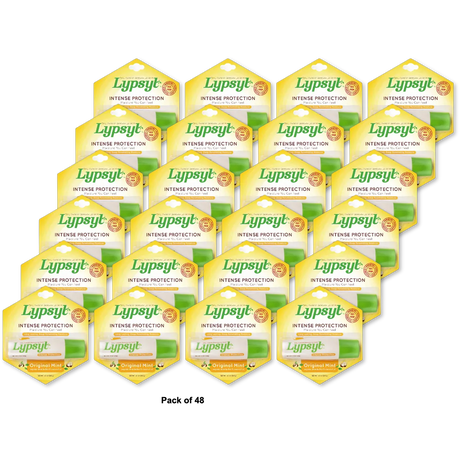 Lypsyl Intense Protection Original Mint Lip Balm 0.10Oz (Pack Of 48)