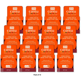 Cantu Shea Butter Extra Hold Edge Stay Gel for Natural Hair 2.25Oz (Pack of 12)