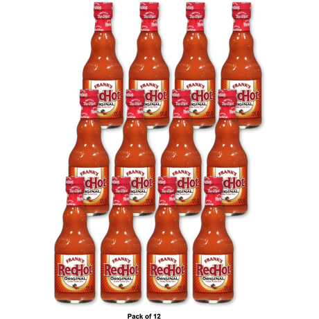 Frank's Red Hot Original Cayenne Pepper Sauce 12Oz (Pack of 12)