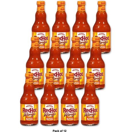 Franks RedHot Buffalo Wings Sauce 12Oz (Pack of 12)
