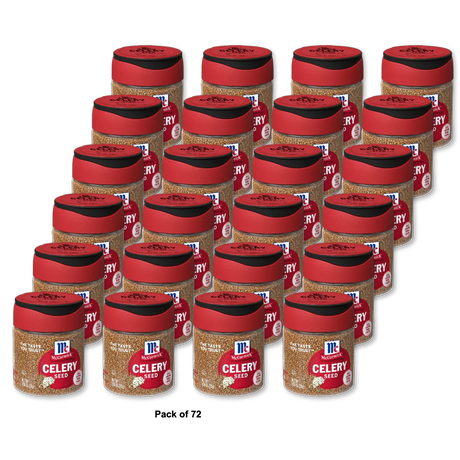 Mc Cormick Celery Seed 0.95Oz (Pack of 72)