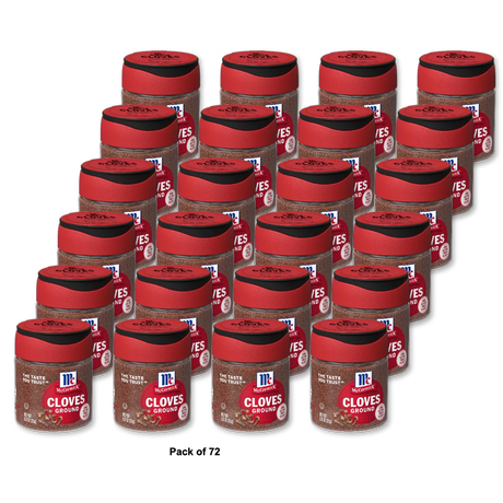 McCormick Ground Cloves 0.9Oz (Pack of 72)