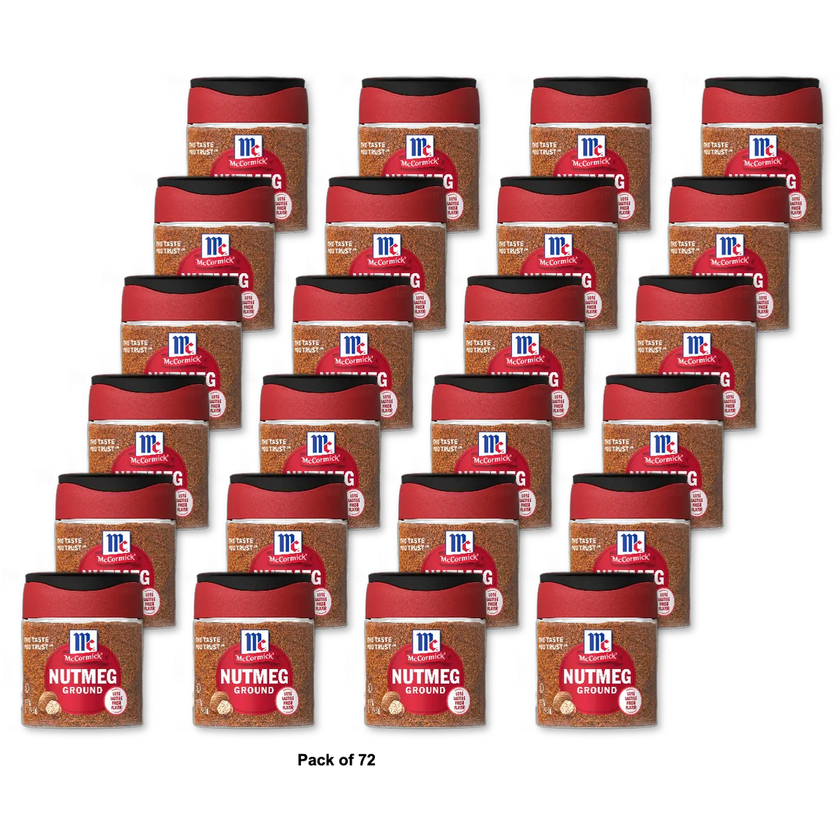 McCormick Ground Nutmeg 1.1Oz (Pack of 72)